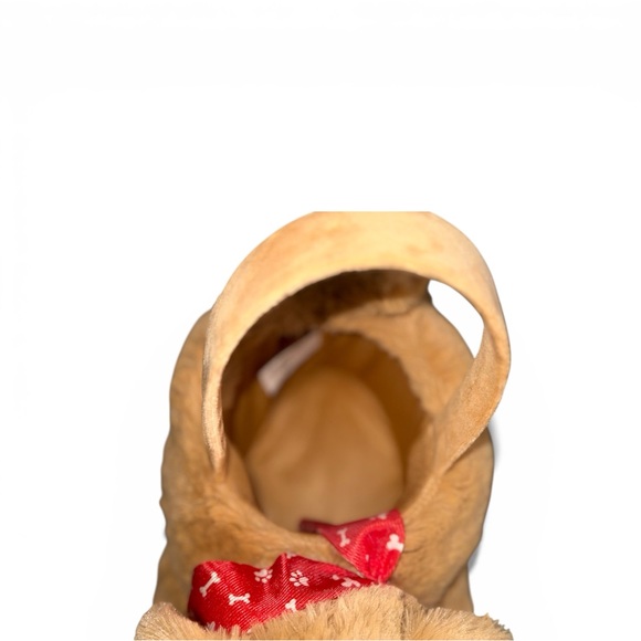 Plush Dog Basket with Handle - Picture 5 of 5